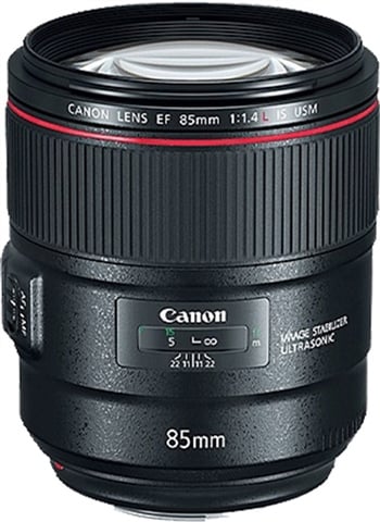 EF 85mm f/1.4L IS USM Black Lens