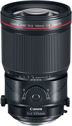 EF TS-E 135mm f/4 L Macro Tilt-Shift Black Lens