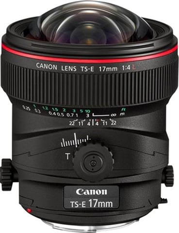 EF TS-E 17mm f/4 L Tilt Shift Lens
