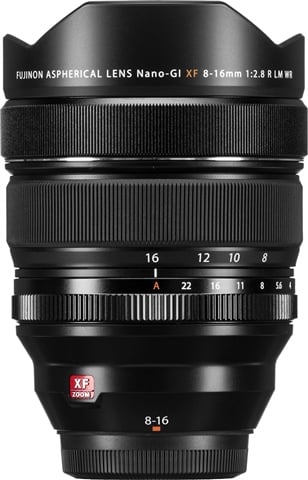 XF 8-16mm f/2.8 R LM WR Lens (Fuji)