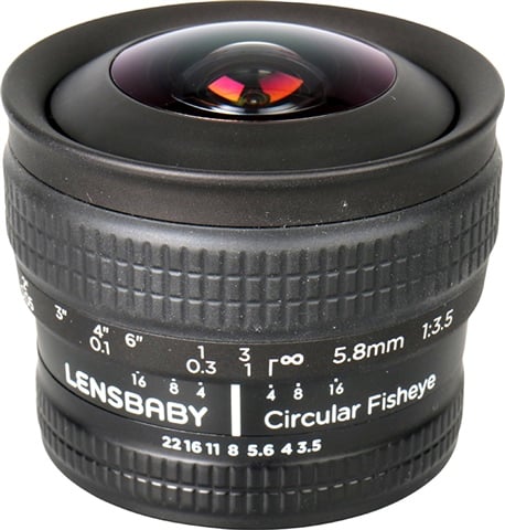 5.8 mm f/3.5 Circular Fisheye Lens (Sony E)
