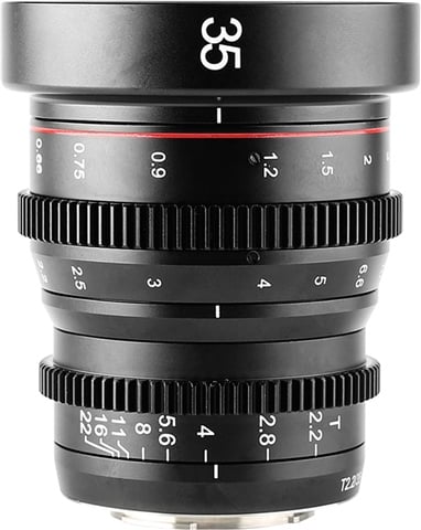35mm T2.2 MF Cinema Prime Lens (Fuji X- Mount)