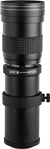 420-800mm f/8.3 HD Telephoto Zoom Lens (Sony)