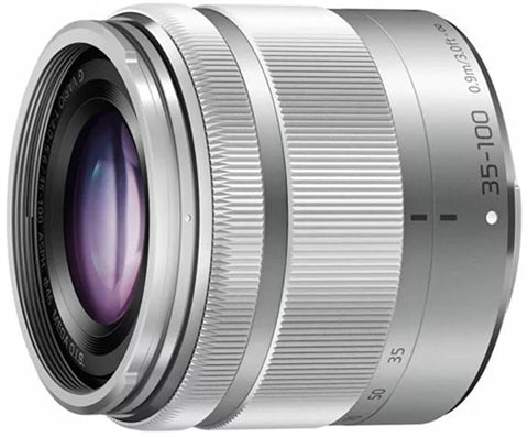 H-FS35100E 35-100mm 4.0-5.6 ASPH Mega OIS Silver Lens