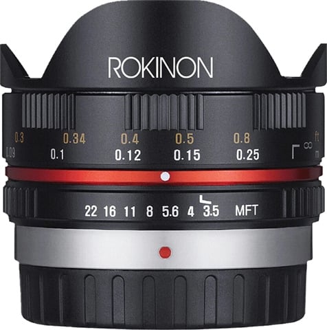 FE75MFT-B 7.5mm F3.5 UMC Fisheye Lens (Olympus/Panasonic MFT)