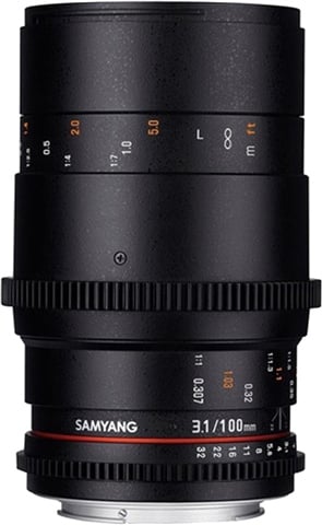 VDSLR II 100mm T3.1 ED UMC Macro Telephoto Cine Lens(Canon EF)