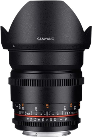 16mm T2.2 VDSLR II (Canon)
