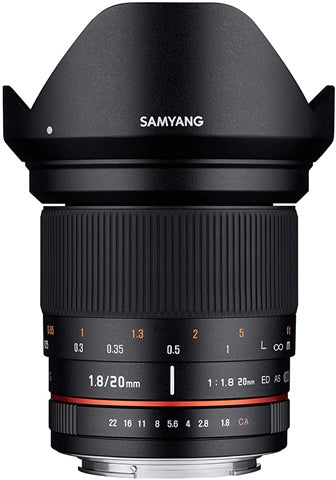 20mm f/1.8 ED AS UMC for Nikon