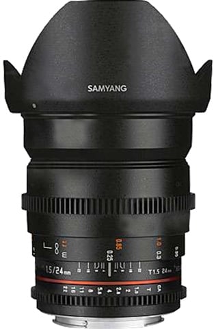 24mm T1.5 VDSLR ED AS IF UMC II Lens - (Canon)