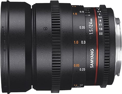24mm T1.5 VDSLR ED AS IF UMC II Lens - (Nikon)