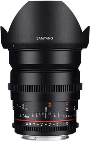 24mm T1.5 VDSLR ED AS IF UMC II Lens - (Sony)