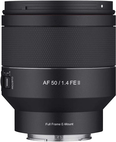 AF 50mm f/1.4 FE II Lens (Sony E mount)
