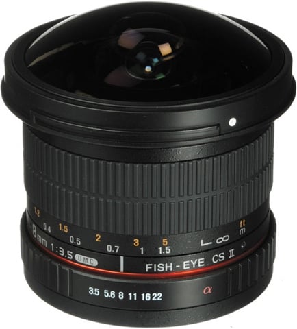 Fisheye 8mm f/3.5 CS II (Sony)