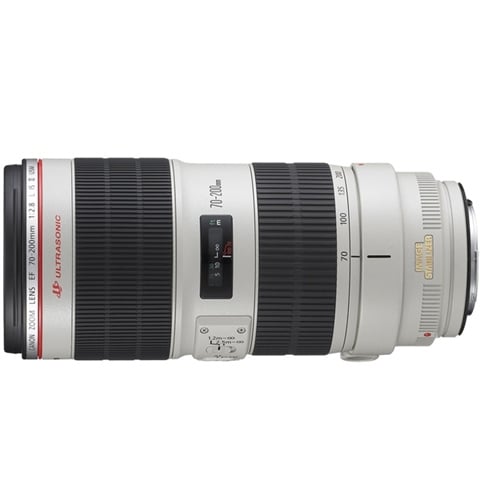 EF 70-200mm f/2.8L USM White Lens