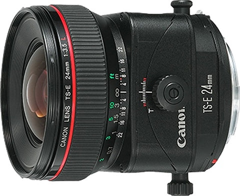 EF TS-E 24mm f/3.5L Tilt-shift Black Lens