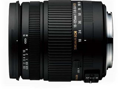 18-125MM F/3.8-5.6 HSM (Sony A)