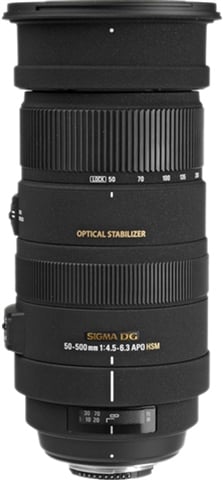 APO 50-500mm F4.5-6.3 DG OS HSM (Nikon)