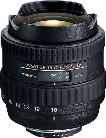 AT-X AF 10-17mm f3.5-4.5 DX Fisheye Zoom Lens (Canon)