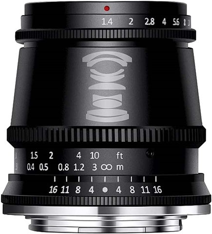 17mm f/1.4 APS-C Wide-angle Lens - Black (Fuji X-mount)