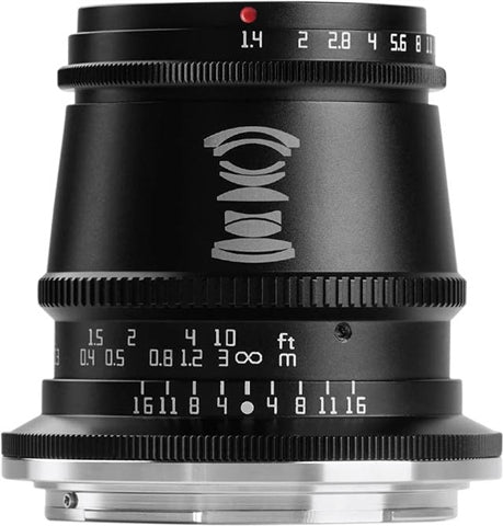 17mm f/1.4 Wide-angle Lens - Black (Nikon)