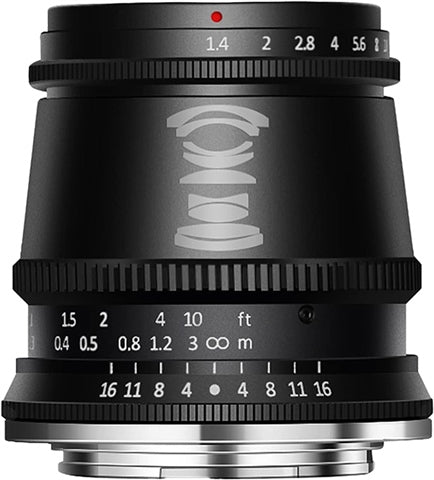17mm f/1.4 Wide-angle Lens - Black (MFT)