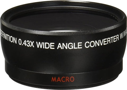 4358W 0.43X 58mm Wide Angle Lens