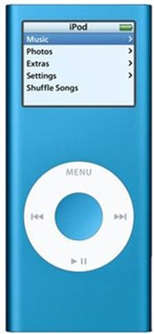 iPod Nano 2nd Generation 4GB - Blue