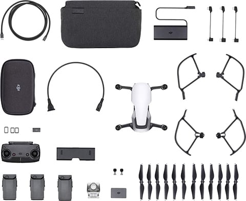 Mavic Air (Fly More Kit) Foldable Quadcopter - Arctic White