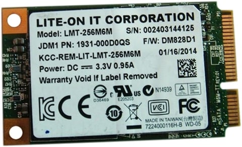 LMT-256M6M 256SSD 256GB mSATA