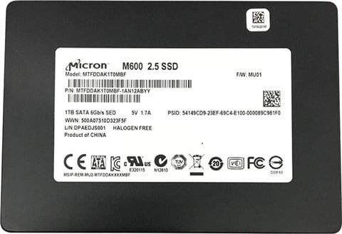 M600 1TB 1TB 2.5" SATA