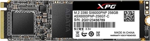 XPG SX6000 Pro 256GB 2280 NVMe M.2