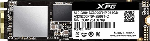 XPG SX8200 256GB 2280 NVMe M.2