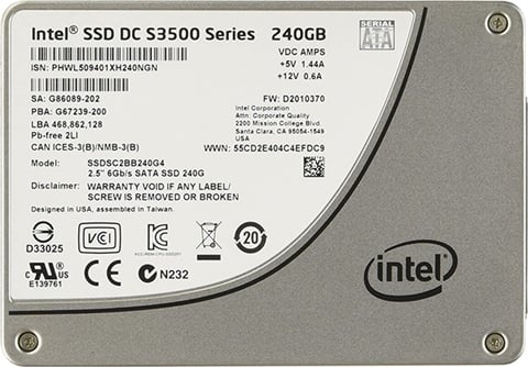 SSD S3500 240GB SATA 2.5"