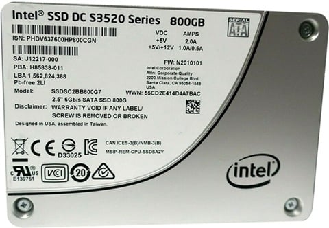 SSD S3520 800GB 2.5" SATA