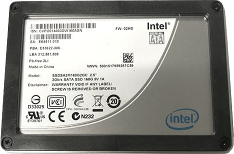 X25-M SSDSA2M160G2GC 160GB SATA 2.5"