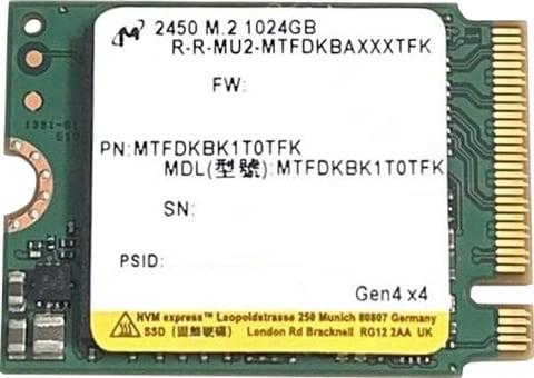 2100 1TB 2230 NVMe M.2