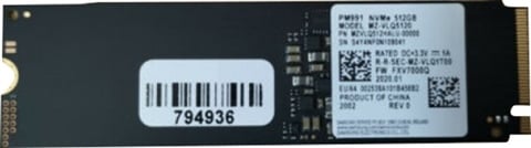 PM991 512GB 2280 NVMe M.2