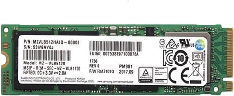 MZ-VLB5120 512GB 2280 NVMe M.2