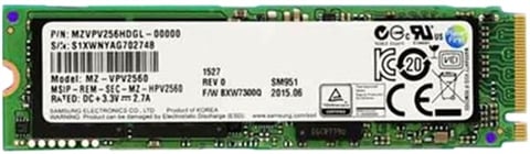 MZ-VPV2560 256GB 2280 NVMe M.2