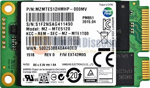 PM851 512GB SATA 2.5"