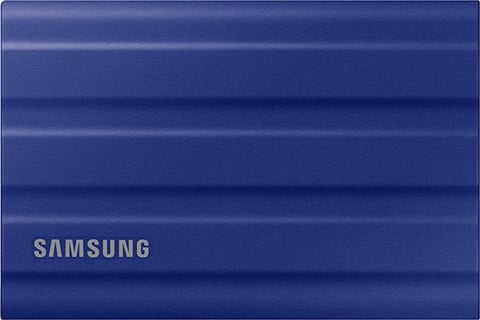 T7 Shield (MU-PE2T0R) USB 3.2 2TB Portable SSD - Blue