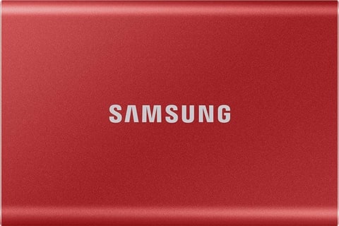 T7 Touch 2TB USB-C 3.2 Gen2 Portable SSD Metallic Red