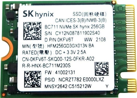 BC711 HFM256GD3GX013N 256GB NVMe 2230 SSD