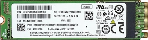 BC711 HFM256GD3JX013N 256GB 2280 NVMe M.2
