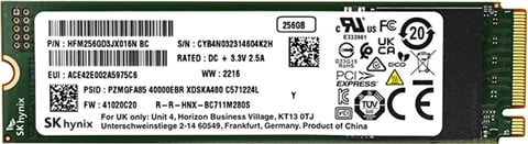 HFM256GD3JX016N 256GB 2280 NVMe M.2