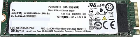 HFS512GD9TNG PC601 512GB 2280 NVMe M.2