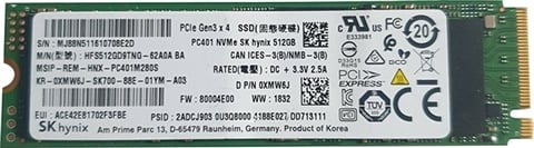 Hynix PC401 512GB 2280 NVMe M.2