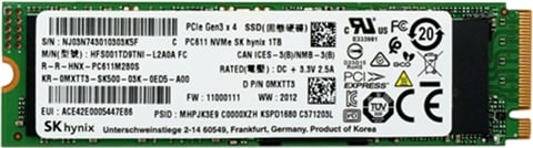 PC611 1TB 2280 NVMe M.2