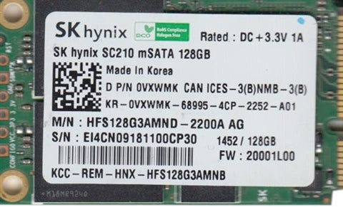 SC210 128GB mSATA