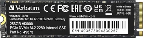 Vi3000 256GB NVMe M.2 SSD